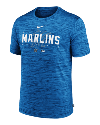 Nike Dri-FIT Pregame (MLB Miami Marlins) Men's Long-Sleeve Top.
