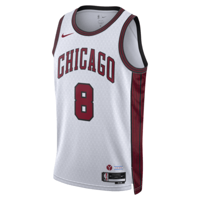 Jersey Swingman de la NBA Nike Dri-FIT Zach Lavine Chicago Bulls City Edition