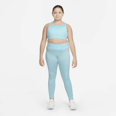 Nike Dri-FIT One Luxe Big Kids' (Girls') High-Rise Leggings (Extended Size)