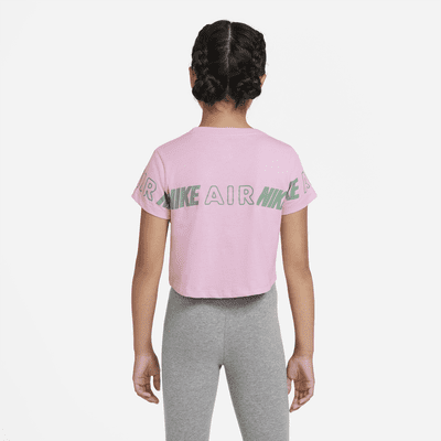 Nike Air Big Kids' (Girls') Cropped T-Shirt