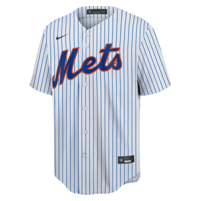 Nike MLB New York Mets Nike Official Replica Home Jersey - MLB