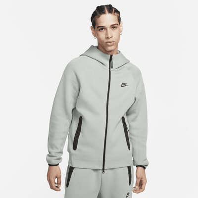 Nike Sportswear Tech Fleece Full-Zip Hoodie White/Black/Carbon