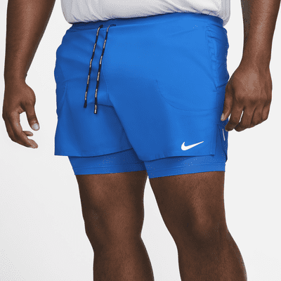 Shorts de running 2 en 1 de 13 cm para hombre Nike Flex Stride