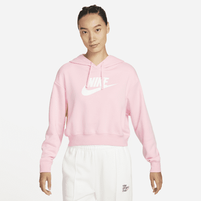 Nike Sportswear Club Fleece Women's Oversized Crop Graphic Hoodie