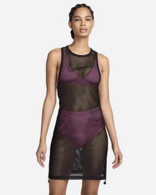 Женское платье Nike Swim Mesh Cover-Up Dress