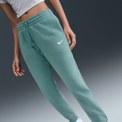 Nike Sportswear Phoenix Fleece Damen-Trainingshose mit mittelhohem Bund