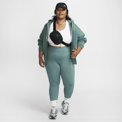 Nike One Women's High-Waisted 7/8 Leggings with Pockets (Plus Size). Nike.com