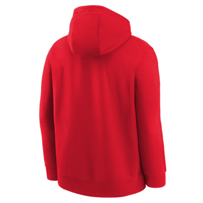 Chicago Bulls Club Big Kids' Nike NBA Pullover Hoodie