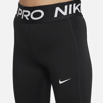 Nike Pro Regl Sızıntı Korumalı Dri-FIT Kız Çocuk Taytı