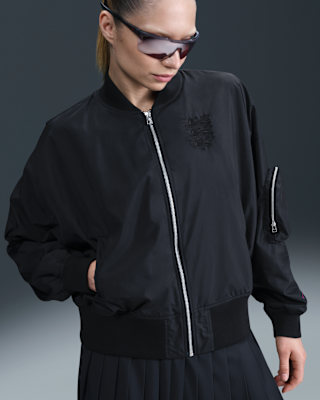 England Essential Women's Nike Football Oversized Bomber