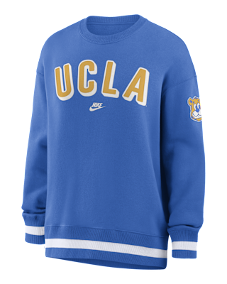 Женские  UCLA Legacy Phoenix Nike College Oversized Pullover Crew