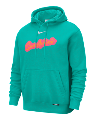 Мужское худи San Antonio Spurs City Edition Nike Basketball Club Pull-Over Hoodie для баскетбола