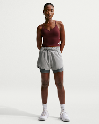 Женские шорты Nike One Dri-FIT High-Waisted 3" 2-in-1 Shorts