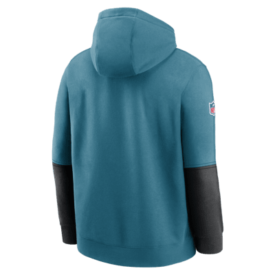 Jacksonville Jaguars Sideline Team Issue Club Men's Nike NFL Pullover Hoodie