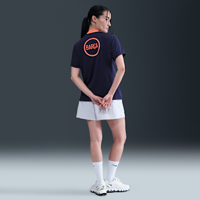 FC バルセロナ アカデミー プロ サード ウィメンズ ナイキ Dri-FIT トータル 90 サッカー プレマッチ トップ