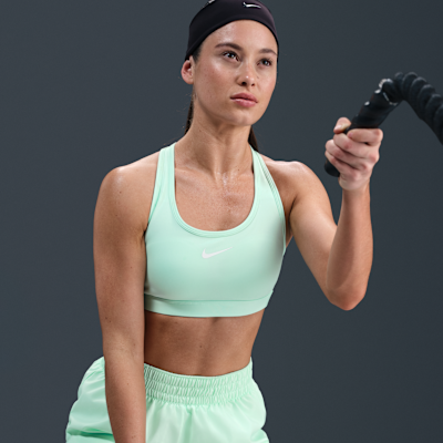 Nike Swoosh Medium Support padded sport-bh