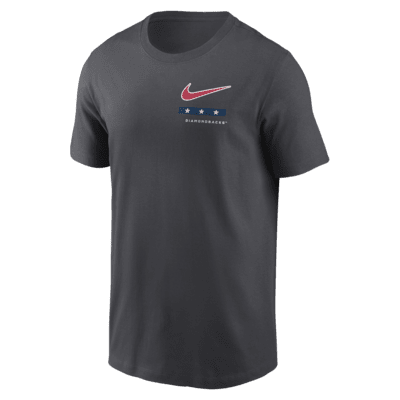 Nike Men's Anthracite Arizona Diamondbacks Americana T-shirt