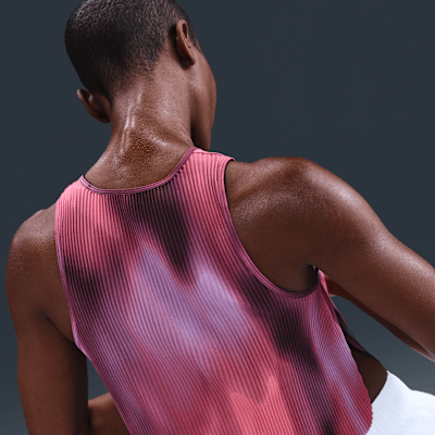 Camiseta de tirantes de correr Dri-FIT ADV cropped Nike AeroSwift