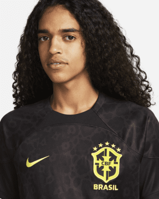 Nike 2022-23 Brazil Youth Goalkeeper Jersey - Black