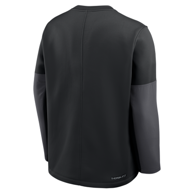 LSU Sideline Coach Men's Nike Therma-FIT College Long-Sleeve T-Shirt