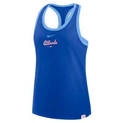 Atlanta Braves Script City Connect Women's Nike MLB Racerback Tank Top from Nike - $45