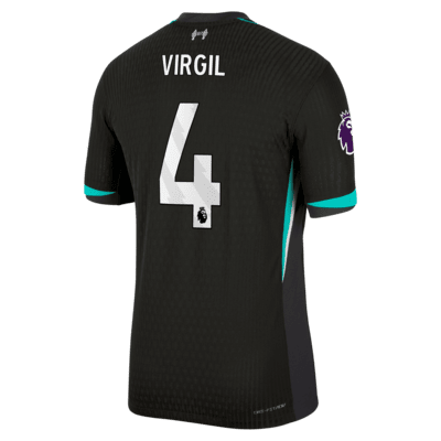 Virgil van Dijk Liverpool 2024/25 Match Away Men's Nike Dri-FIT ADV Soccer Jersey