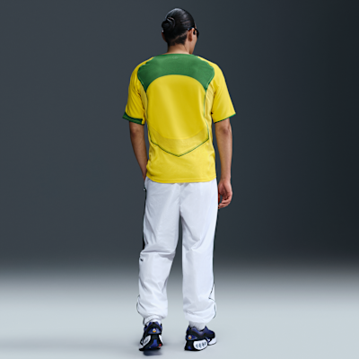 Brazil 2004 Total 90 Reissue Men's Nike Soccer Replica Jersey