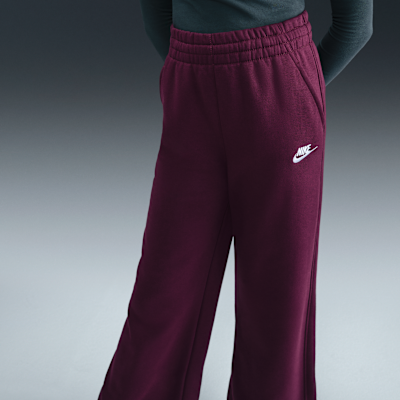 Nike Sportswear Club Fleece Girls' Wide-Leg Pants
