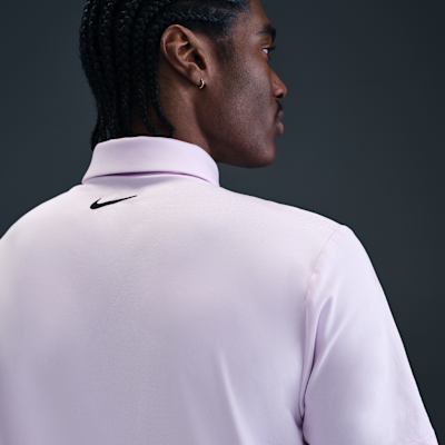 Nike Tour Dri-FIT Tek Renkli Erkek Golf Polo Üstü
