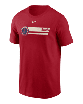 Nike Women's Red Los Angeles Angels City Connect Wordmark T-shirt