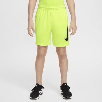 Shorts de entrenamiento con gráfico Dri-FIT para niño talla grande Nike Multi