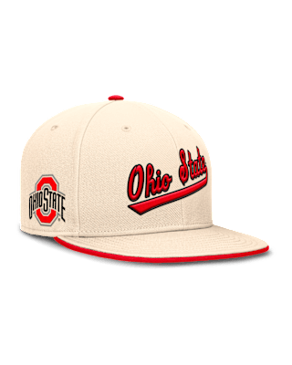 Мужская кепка Ohio State Buckeyes Primetime True Nike Dri-FIT College Fitted Hat