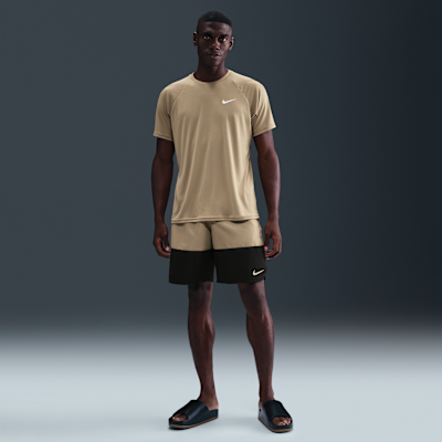 Camiseta Hydroguard de natación de manga corta para hombre Nike Essential