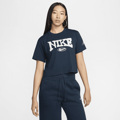 Nike Sportswear Women's Loose Short-Sleeve Cropped T-Shirt