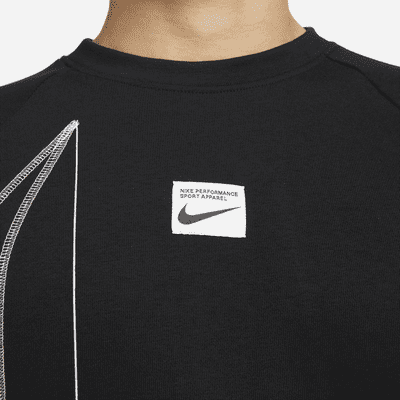 Nike Dri-FIT Men's Long-Sleeve Fleece Fitness Top