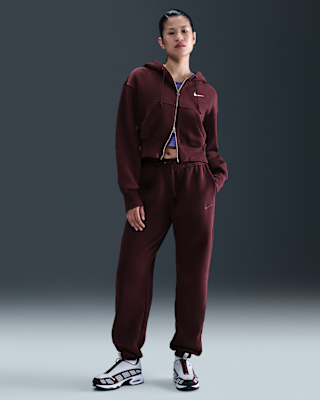 Женские  Nike Sportswear Phoenix Fleece High-Waisted Oversized Sweatpants