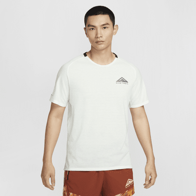 เสื้อวิ่งเทรลแขนสั้นผู้ชาย Nike Dri-FIT Trail Solar Chase