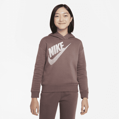 Sportswear Older Kids' (Girls') Oversized Pullover Hoodie. Nike