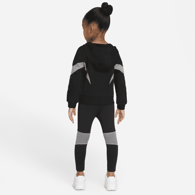 Conjunto de leggings y sudadera con capucha para bebé Nike Air