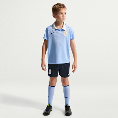 Uruguay 2026 Stadium Home Little Kids' Nike Soccer Replica 3-Piece Kit from Nike - $85