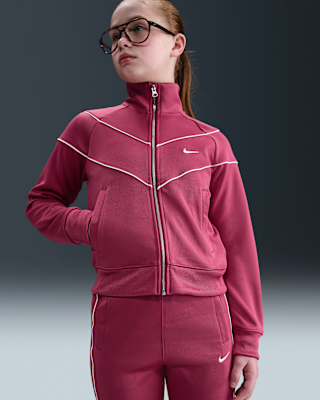 Детская куртка Nike Sportswear Big Kids' (Girls') Knit Track