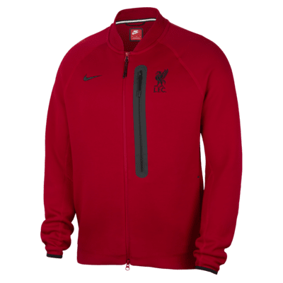 Casaco de futebol Nike Tech Fleece Liverpool FC para homem