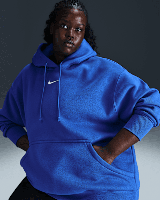 Женское худи Nike Sportswear Phoenix Fleece Oversized Pullover Hoodie (Plus Size)