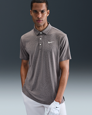 Мужские  Nike Tour Dri-FIT Heathered Golf Polo