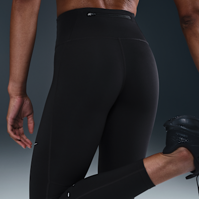 Nike Tempo 7/8-os, magas derekú női futóleggings
