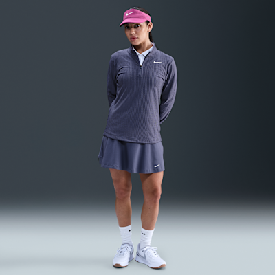 Playera de golf Dri-FIT ADV de medio cierre para mujer Nike Tour