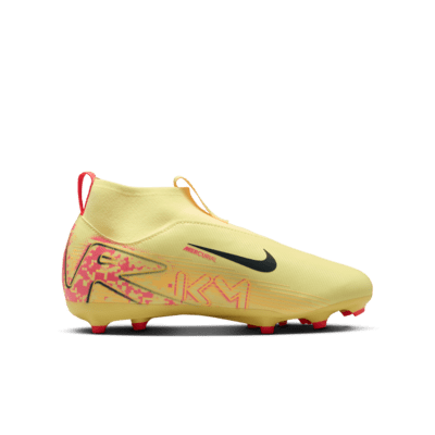 Nike Jr. Mercurial Superfly 10 Academy "Kylian Mbappé" Little/Big Kids' MG High-Top Soccer Cleats