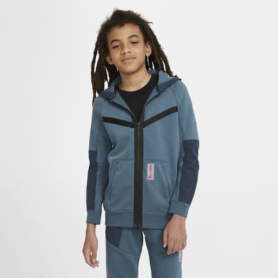 Nike Sportswear Air Max Fleece Hoodie mit durchgehendem Reißverschluss für ältere Kinder (Jungen) Nike Sportswear Air Max Fleece Hoodie mit durchgehendem Reißverschluss für ältere Kinder (Jungen)
