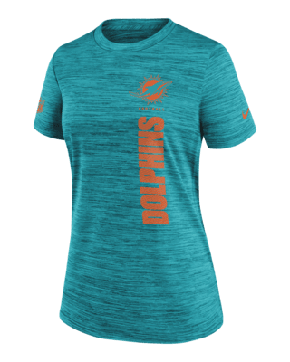 Женская футболка Miami Dolphins Velocity Nike Dri-FIT NFL