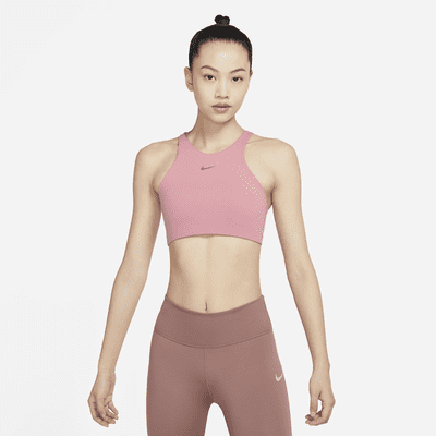 pink yoga sports bra